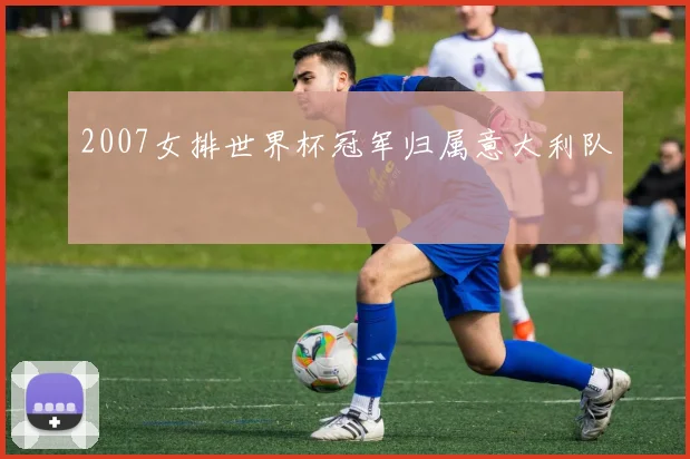 2007女排世界杯冠军归属意大利队