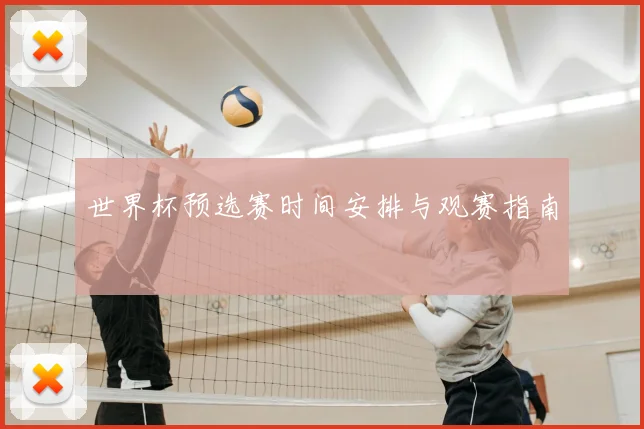 世界杯预选赛时间安排与观赛指南