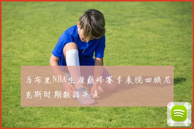 马布里NBA生涯巅峰赛季表现回顾尼克斯时期数据亮点