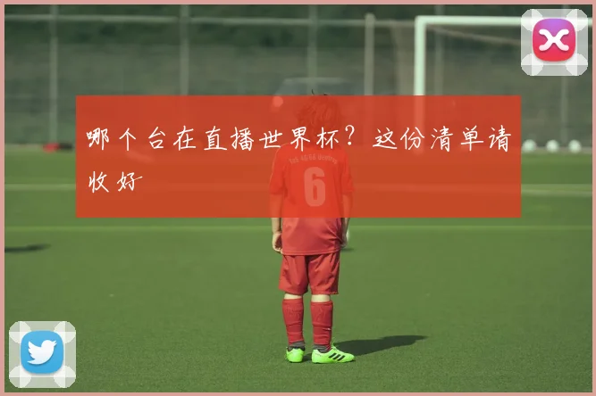 哪个台在直播世界杯?这份清单请收好